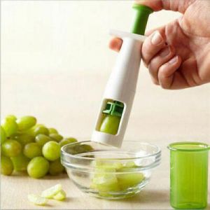 Kitchen online store ציוד מטבח Fruit Tomato Grape Peeler Cherry Slicer Cutter Kitchen Utensil Easy Tools
